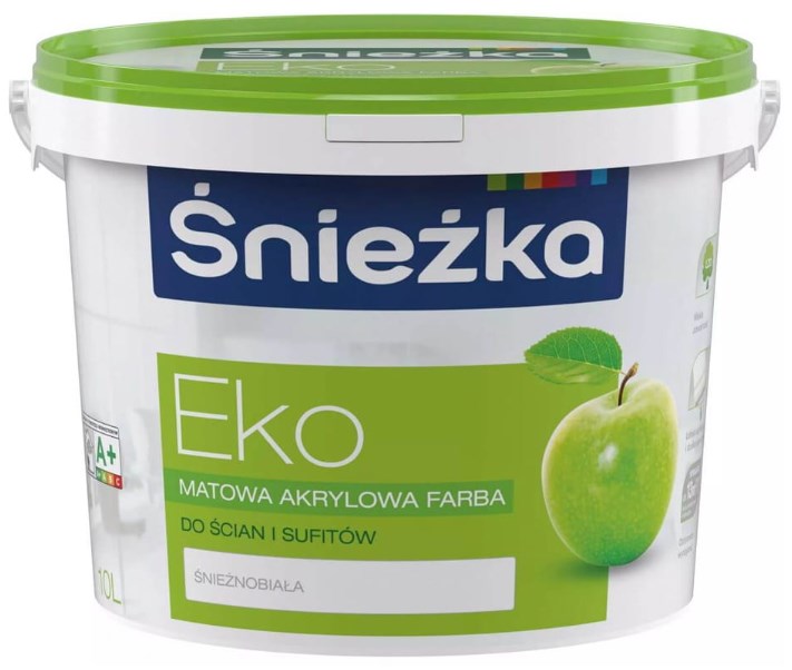 biała emulsja eko śnieżka